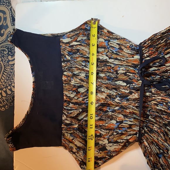 American rag navy colorful dress. - Picture 10 of 11